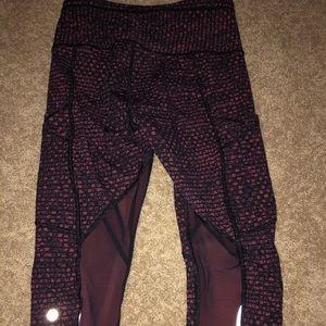Lululemon crop pants size 4